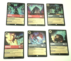 Disney Lorcana Theme Lot - Gargoyles Theme Cold-Foil Lot Of 6 Cards - Image 2