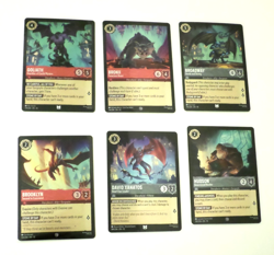 Disney Lorcana Theme Lot - Gargoyles Theme Cold-Foil Lot Of 6 Cards - Image 3