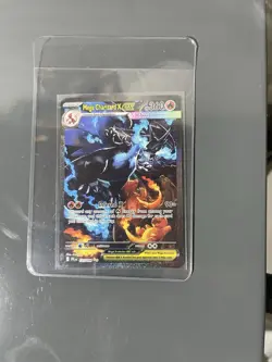 Mega Charizard X ex 125/094 SIR Phantasmal Flames Pokemon Card NM - Image 1
