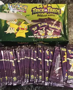 Pokemon TCG 2023 Trick or Trade Booster Bundle - Halloween 41 Packs Trading Card 820650852572 - Image 1