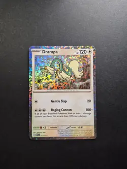 Drampa - 015/015 - M24 EN Holo Mcdonald's Dragon Discovery Pokemon Card NM - Image 1