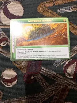Mipedim Oasis - Chaotic TCG - Location Card - 1st Edition - NM - Image 1