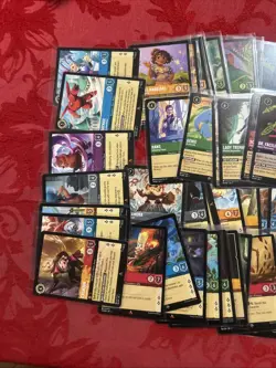 Lorcana Rare/SR Lot 70+ Cards (Chpt1 FB, UR, AS, AI) - Mint All in Photos - Image 4