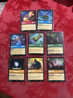 Lorcana Rare/SR Lot 70+ Cards (Chpt1 FB, UR, AS, AI) - Mint All in Photos - Image 5