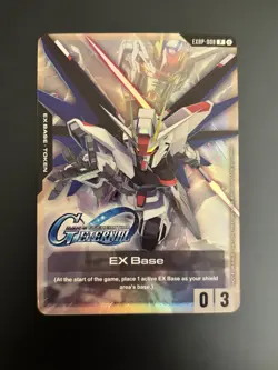 EX Base EXBP-008 Alt Art Gundam Card Game Promo English - Image 1