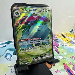 Pokemon TCG Venusaur EX 182/165 Secret Rare Card Scarlet & Violet 151 - Image 2