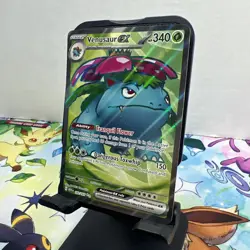 Pokemon TCG Venusaur EX 182/165 Secret Rare Card Scarlet & Violet 151 - Image 3