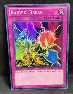Yu-Gi-Oh! TCG Raigeki Break LCYW-EN286 Super Rare 1st Edition LP Card - Image 1