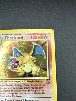 Pokemon TCG Charizard Base Set 2 Holo Unlimited Rare Card 4/130 - Image 3