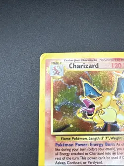 Pokemon TCG Charizard Base Set 2 Holo Unlimited Rare Card 4/130 - Image 4