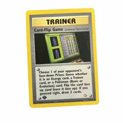 Card-Flip Game 92/111 Neo Genesis 1st Edition 1999 Pokemon - Image 1
