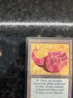 MTG SANDALS OF ABDALLAH Arabian Nights - Image 5