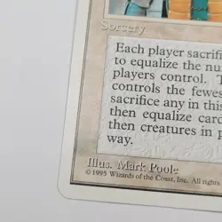 Magic the Gathering ~ MTG ~ 1x Balance ~ Fourth Edition ~ 4Ed ~ LP - Image 4