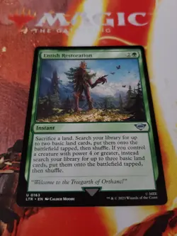 Mtg. Entish Restoration. Lord of the Rings. Pack Fresh - Image 1