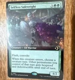 Selfless Safewright (Extended Art) Lorwyn Eclipsed Regular - Image 1