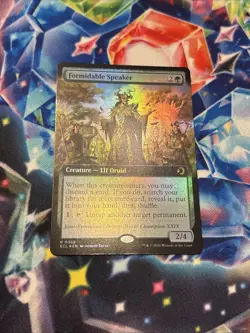 Formidable Speaker (Extended Art) Lorwyn Eclipsed Foil Near Mint - Image 3