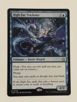 High Fae Trickster MTG Foundations #40 Non Foil NM - Image 1