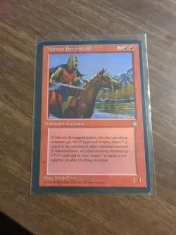 Magic The Gathering MTG Ice Age Marton Stromgald LP - Image 1