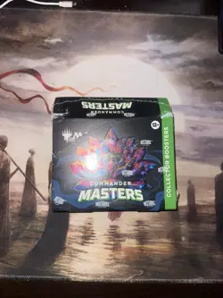 Magic: The Gathering Commander Masters Collector Booster Box - 4 Packs MTG 195166216683 - Image 1