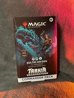 MTG Tarkir Dragonstorm - Sultai Arisen Commander Deck - New/Sealed - Image 1