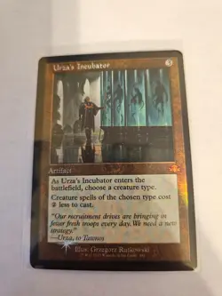 Urza's Incubator Retro Frame FOIL MTG Dominaria Remastered LP - Image 1