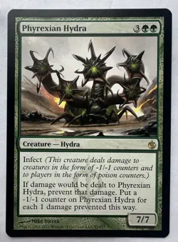 MTG -Phyrexian Hydra -(Mirrodin Besieged) 85/155 RARE - Image 1