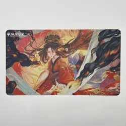 Official Ultra Pro Infuriate Playmat Mystical Archive MTG Japanese Alt Art Rare - Image 1