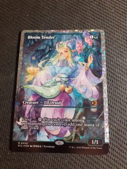 Bloom Tender (0400) (Showcase) (Fracture Foil) Lorwyn Eclipsed Foil - Image 1