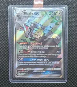 Pokemon Silvally GX Full Art Ultra Rare Holo SM Cosmic Eclipse 227/236 Card - Image 3