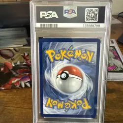 2023 POKEMON SWORD & SHIELD CROWN ZENITH #102 FULL ART/RAYQUAZA VMAX PSA 9 - Image 2