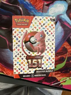 Pokemon TCG Scarlet and Violet 151 Booster Bundle - NEW SEALED 820650853210 - Image 1