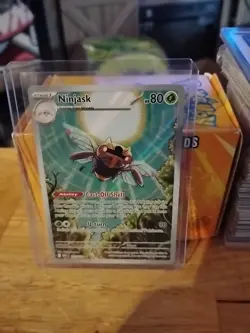 Pokemon TCG Ninjask 137/132 Mega Evolution Illustration Rare - Image 1