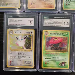 11 LOT CGC JPN HOLO VINTAGE POKEMON SLABS - JUNGLE, GYM, ROCKET GANG - ALL HOLOS - Image 5