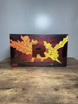 Pokemon TCG: Team Rocket’s Moltres EX Ultra Premium Collection - SEALED/IN HAND - Image 3