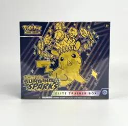 Pokemon TCG Scarlet & Violet Surging Sparks Sealed Elite Trainer Box ETB - Image 1