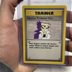 1999 Pokemon Base Set Imposter Professor Oak Deutsch 73/102 Vintage Pokemon Rare - Image 1