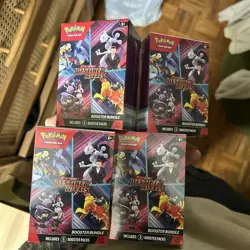 Pokemon Scarlet & Violet Destined Rivals Booster Bundle Box Sealed (4 pack) 🍀 - Image 1