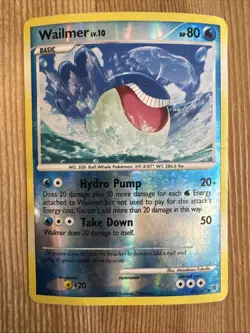 Wailmer - 87/147 - Pokemon Supreme Victors Reverse Holo Rare DAMAGED - Image 1