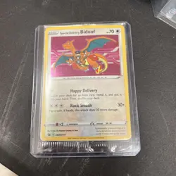Special Delivery Bidoof - SWSH177 - Pokemon Holo Promo- New SEALED - UNGRADED - Image 1