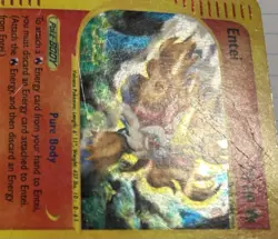 RARE Entei H8/H32 Holo 2003 Pokemon Aquapolis Heavy Play See Pics E-Reader🔥 - Image 3