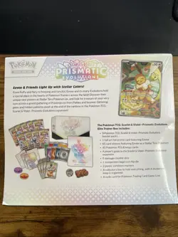 Pokemon Prismatic Evolutions ETB Elite Trainer Box Factory Sealed Dollar General - Image 2