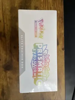 Pokemon Prismatic Evolutions ETB Elite Trainer Box Factory Sealed Dollar General - Image 3