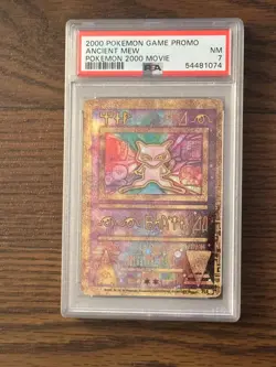 Pokemon Ancient Mew Movie Promo PSA 7 Certification # 54481074 - Image 2