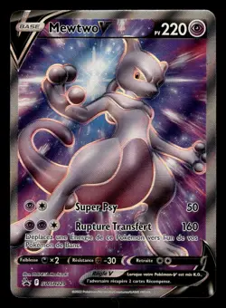 Carte Pokemon Mewtwo V SWSH229 Promo Pokemon Go Fr - Image 1