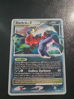 Darkrai Lv.X - 104/106 - Pokemon Great Encounters Ultra Rare LP/MP - Image 1