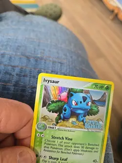 Pokemon TCG 2006 Ivysaur Crystal Guardians Reverse Holo Rare 35/100 - Image 3