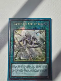 Wishes for Eyes of Blue (Quarter Century Secret Rare) SDWD-EN042 Structure Deck: - Image 1