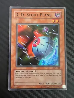 Yugioh D.D. Scout Plane IOC-012 Super Rare Unlimited MP/HP - Image 1