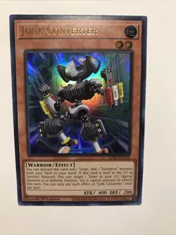 Yu-Gi-Oh! TCG Junk Converter Legendary Duelists: Season 3 LDS3-EN118 1st Edition - Image 1