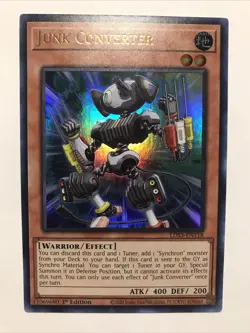 Yu-Gi-Oh! TCG Junk Converter Legendary Duelists: Season 3 LDS3-EN118 1st Edition - Image 3